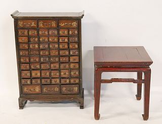 Antique Asian Furniture Grouping.