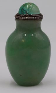GIA Jadeite Jade Snuff Bottle, No. 2211496238.