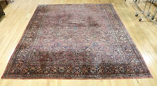 Antique & Finely Hand Woven Roomsize Sarouk