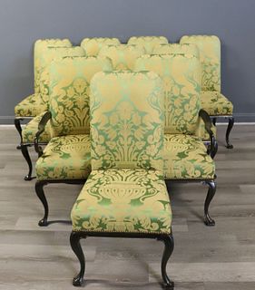 10 Vintage And Quality Upholstered Chairs.