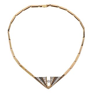 14k Gold Diamond Necklace