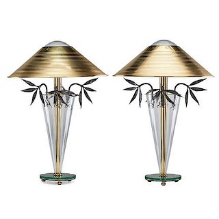 BANCI Pair of table lamps