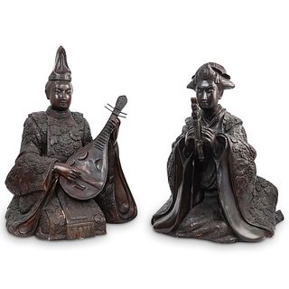 Chinese Bronze Musicians