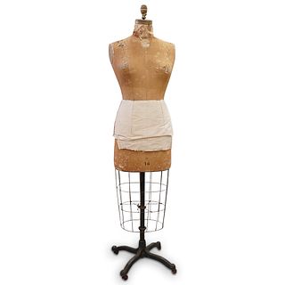 Antique Mannequin Dress Form Model