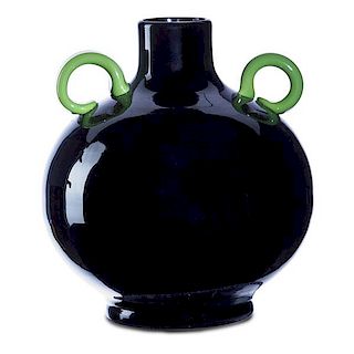 NAPOLEONE MARTINUZZI (Attr.); VENINI Glass vase