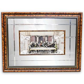 Sterling Silver "The Last Supper" Relief