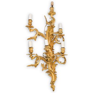 French Dore Bronze Sconce