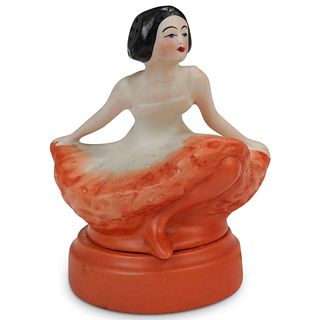 Fulper Figural Porcelain Lamp