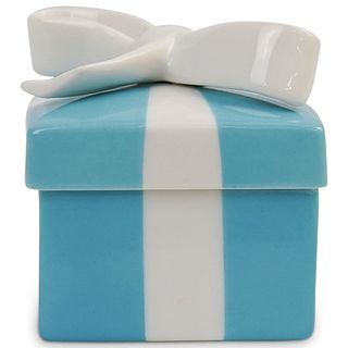 Tiffany & Co. Ceramic Trinket Box