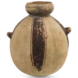 Pre-Columbian Chancay Pottery Olla Pot