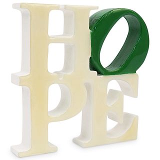 Replica of "Hope" Sculpture by Robert Indiana