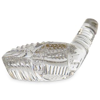 Waterford Crystal Glass Golf Paperweight