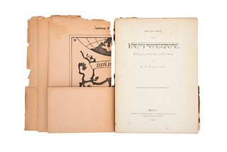Payno, Manuel. Memoria sobre el Pulque Publicada el año 1864. México: Secretaría de Fomento, 1905.  4o., 168 p.