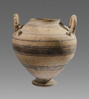 Large Daunian Ware Pottery Krater c.4th century BC. 