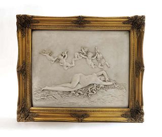 19th C. French Gesso Frame
