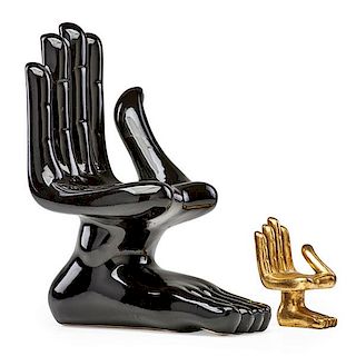 PEDRO FRIEDERG Two miniature Hand and Foot chairs