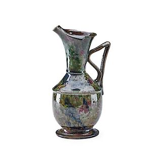 GEORGE OHR Fine and large ewer