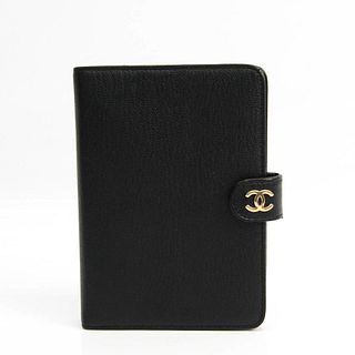 Chanel Pocket Size Planner Cover Black