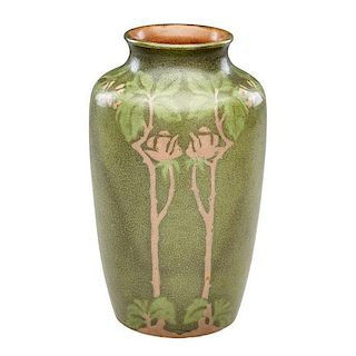 WALRATH Fine vase with roses