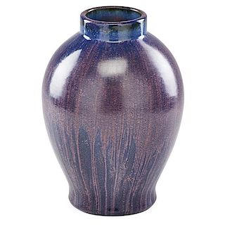 FULPER Large vase with rare glaze