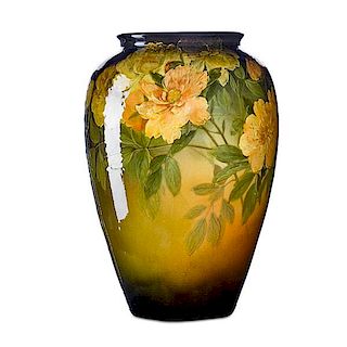 K. SHIRAYAMADANI;  ROOKWOOD Standard Glaze vase