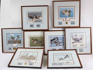 Eight Waterfowl Stamp Prints