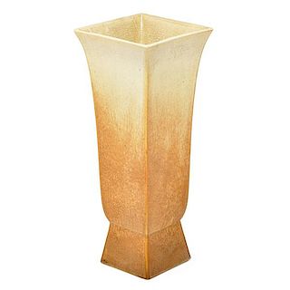 ROSEVILLE Rare Futura "Chinese Bronze" vase