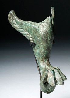 Roman Bronze Casket Foot - Lion Claw & Wings