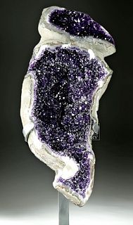 Large / Stunning Bolivian Amethyst Geode Section