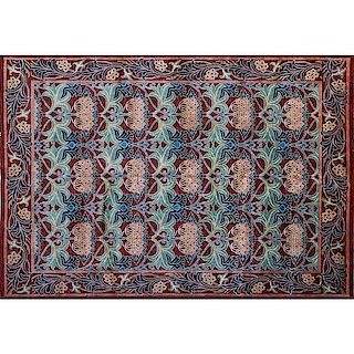 STYLE OF WILLIAM MORRIS Contemporary wool rug