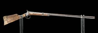 19th C. New Mexico Steel & Wood Rifle, Wright's Trading