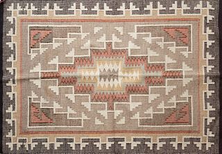 Navajo Blanket Rug Double Sided Weave