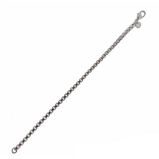 Tiffany &amp; Co Silver Venetian Box Link Bracelet