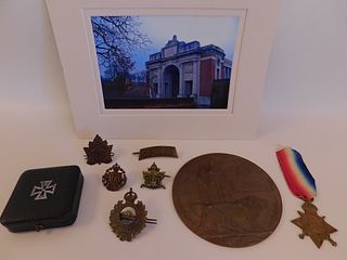 WWI MEDAL LOT FOR YATES