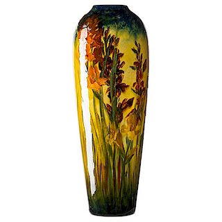WELLER Tall Aurelian vase