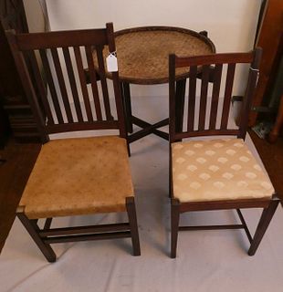 FOLDING TABLE & 2 CHAIRS