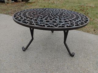 FANCY WROUGHT IRON TABLE