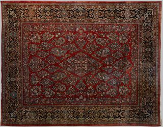 Persian Carpet, 12' 4 x 14' 9.