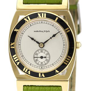 Hamilton Quartz Gold Plated Women's Dress Watch