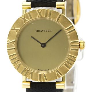 Tiffany Atlas Quartz Yellow Gold (18K) Women's Dress Watch 1461