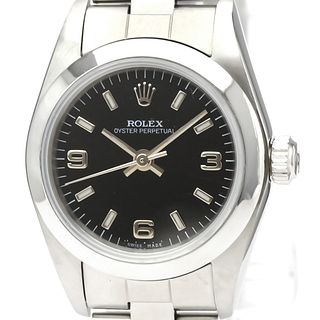 Rolex Oyster Perpetual Automatic Stainless Steel Women's Dress Watch 76080