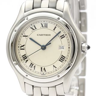 Cartier Panthere Cougar Quartz Stainless Steel Men's Dress Watch 987904