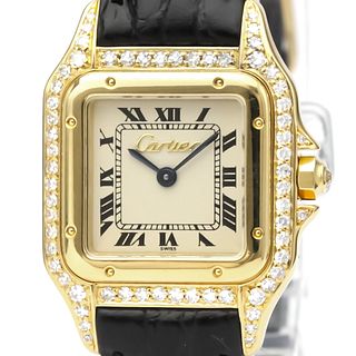 Cartier Panthere De Cartier Quartz Yellow Gold (18K) Women's Dress Watch
