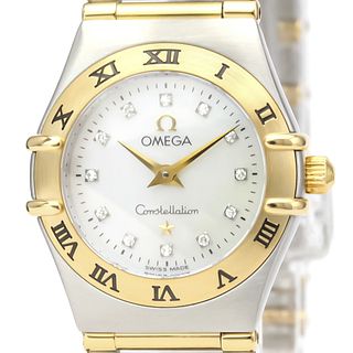 Omega Constellation Quartz Stainless Steel,Yellow Gold (18K) Women's Dress Watch 1262.75