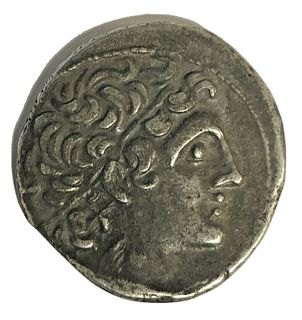 PTOLEMAIC KINGS of EGYPT. Ptolemy XII 76-75 BC. Coin, Silver  Tetradrachm