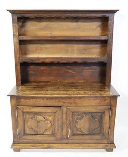 18 Century French Step Back Cabinet .