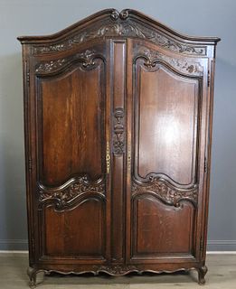 18 Century French Provincial Armoire