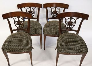 4 Neoclassical Style Chairs