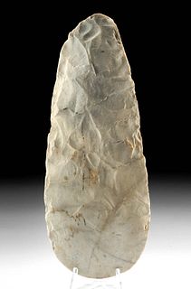 Large Native American Mississippian Knapped Stone Tool