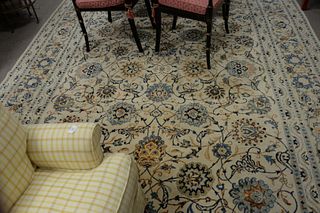 Oriental Room Size Carpet 8' 10" x 13' x 4."